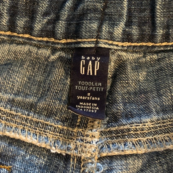 Y2K, Gap Carpenter Jeans, 100% Cotton, size 3T - Picture 5 of 8
